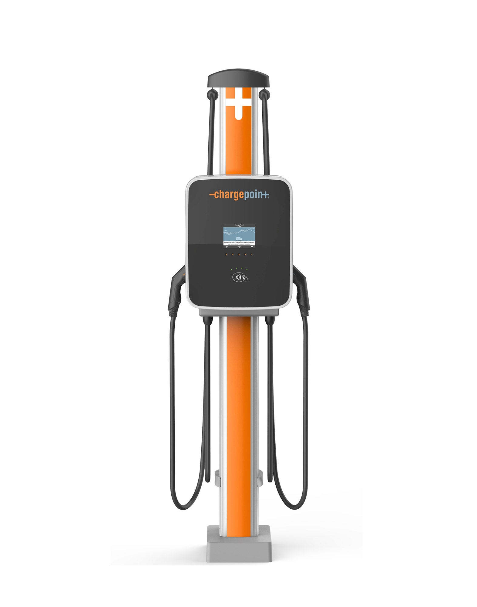 ChargePoint CP4100 Level 2 charger in MURB parking garage